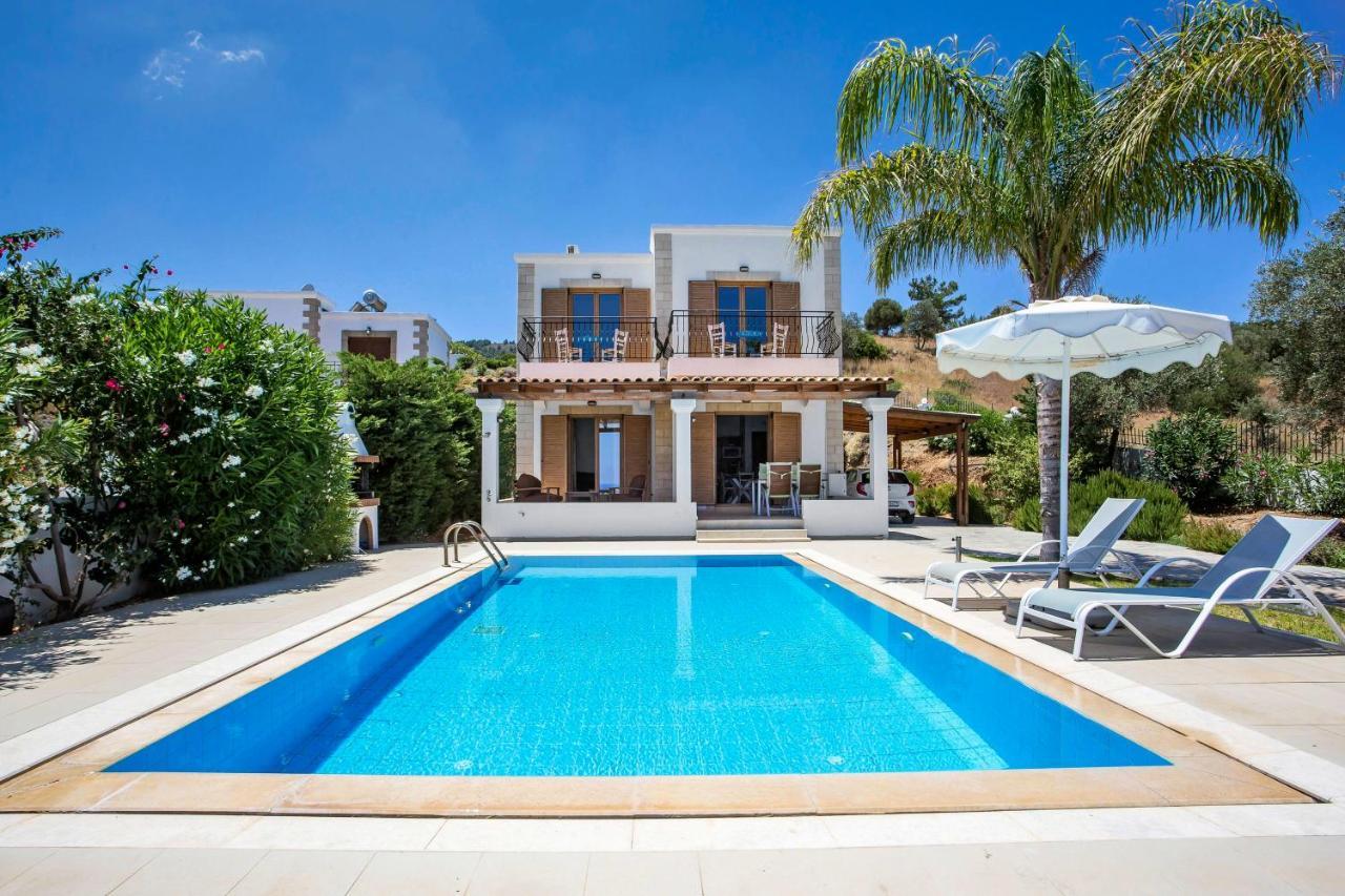 Villa AmberBlue Kalathos Esterno foto