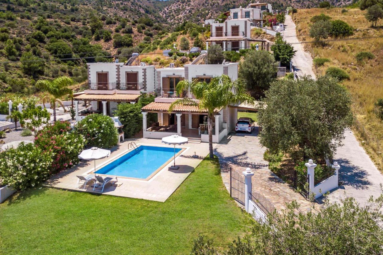 Villa AmberBlue Kalathos Esterno foto