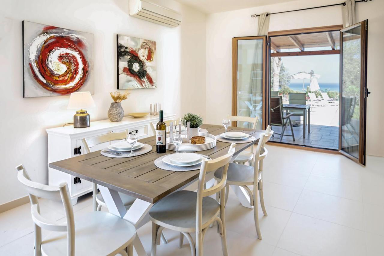 Villa AmberBlue Kalathos Esterno foto