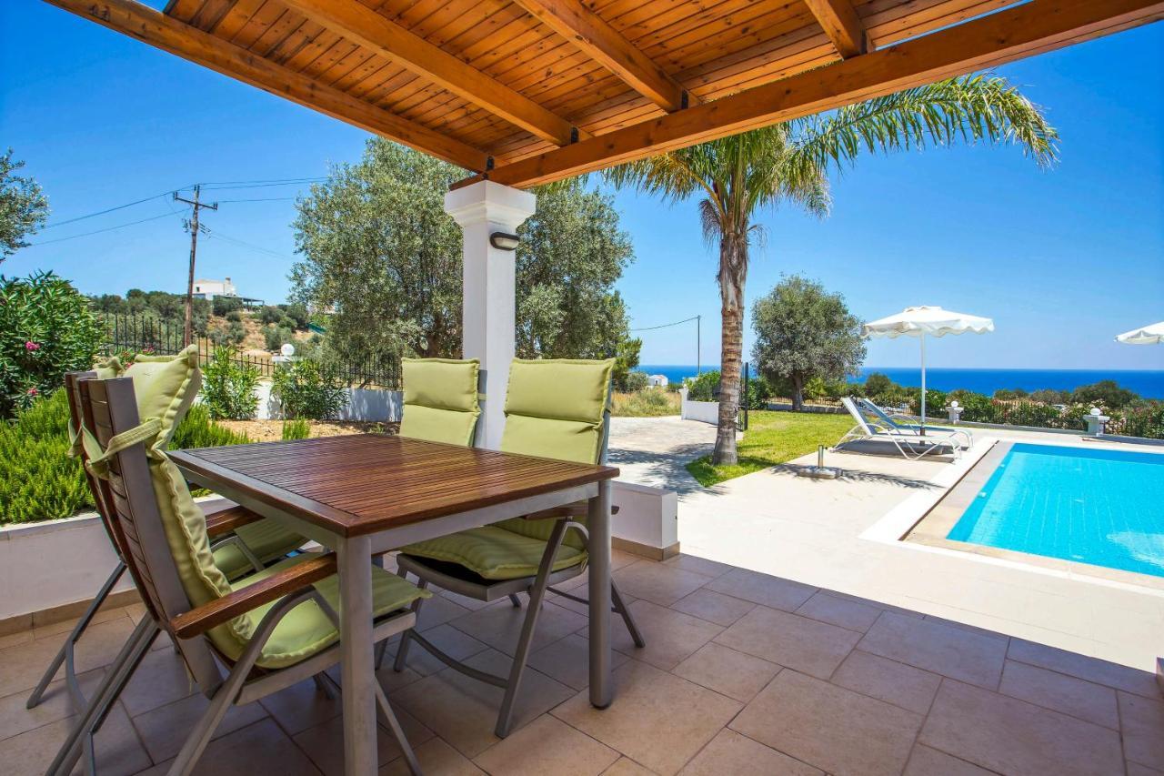 Villa AmberBlue Kalathos Esterno foto