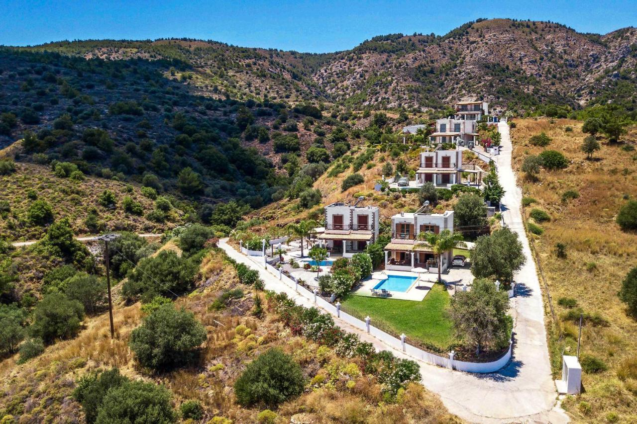 Villa AmberBlue Kalathos Esterno foto