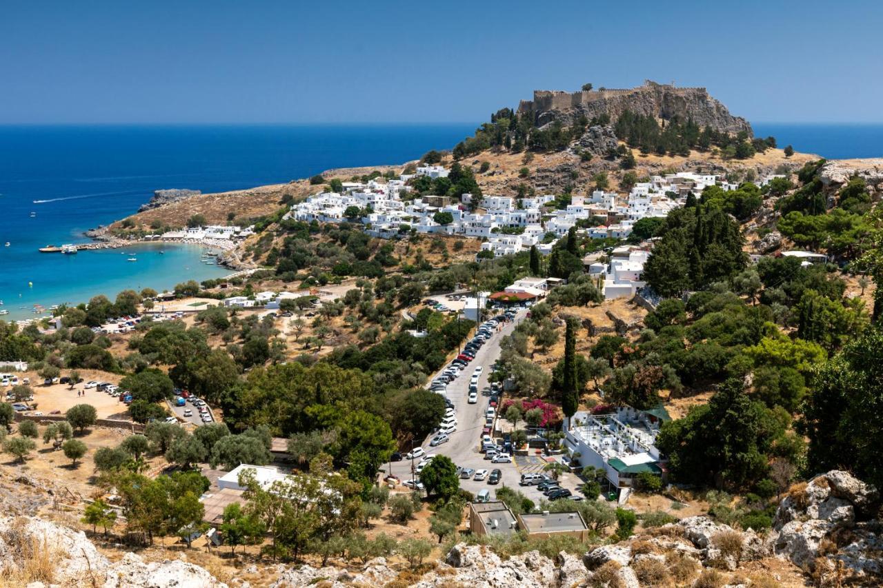 Villa AmberBlue Kalathos Esterno foto