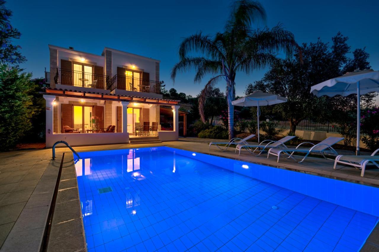 Villa AmberBlue Kalathos Esterno foto