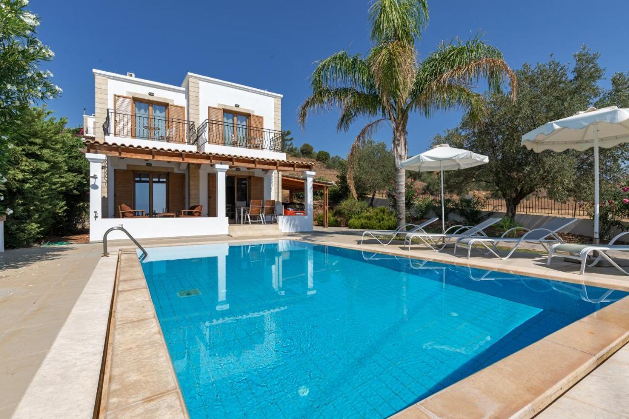 Villa AmberBlue Kalathos Esterno foto